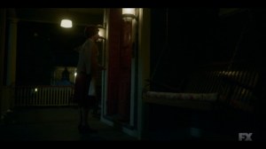 The Land of Taking and Killing- Oraetta leaves her pie at the front door- Fargo, FX