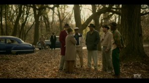 Welcome to the Alternate Economy- Josto, played by Jason Schwartzman, tries to make small talk with the Cannon Limited- Fargo, FX