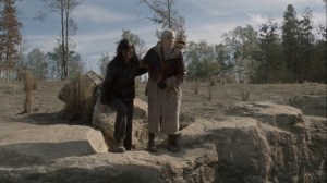 A Certain Doom- Lydia and Carol at the cliff- AMC, The Walking Dead