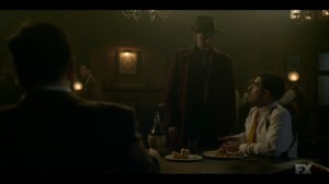 Camp Elegance- Calamita informs Josto and Ebal that Gaetano has been kidnapped- Fargo, FX
