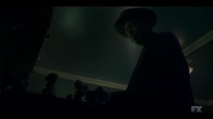 Camp Elegance- Loy admires Odis' figurines- Fargo, FX