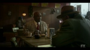 Raddoppiarlo- Doctor Senator and Ebal discuss the slaughterhouse deal- Fargo, FX