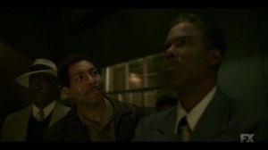 Raddoppiarlo- Loy tells Leon to drive Lemuel and pal up to him to keep him out of trouble- Fargo, FX