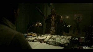 Raddoppiarlo- Zelmare and Swanee hold up and rob Loy's operation- Fargo, FX