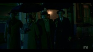 The Birthplace of Civilization- Josto and the Italians watch as Lemuel and Leon are arrested- FX, Fargo