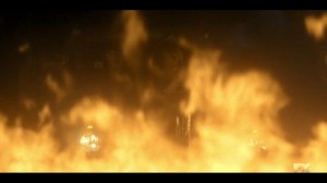 The Pretend War- Calamita ambushed on the road- FX, Fargo