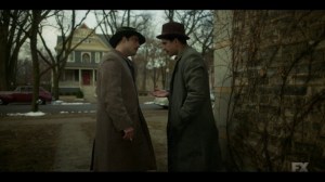 The Pretend War- Rabbi Milligan tells Josto about the botched hit- Fargo, FX