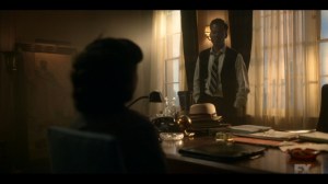 Happy- Ethelrida has a meeting with Loy- Fargo, FX