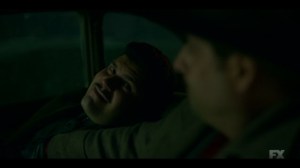 Happy- Gaetano and Josto have a brotherly moment- Fargo, FX