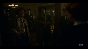 Happy- Police arrive to arrest Nurse Mayflower- Fargo, FX