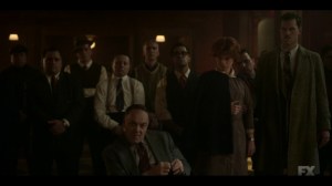 Storia Americana- Ebal tells Josto that families are crazy- Fargo, FX