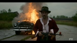 Storia Americana- Josto sets a car on fire- Fargo, FX