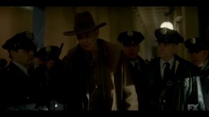 The Nadir- Deafy tells the officers that the plan is to bring in the fugitives alive- Fargo, FX