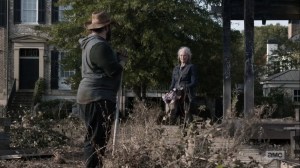 Diverged- Carol asks Jerry if there's any work she can help out with- AMC, The Walking Dead