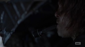 Diverged- Daryl works on his motorcycle late at night- AMC, The Walking Dead