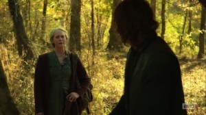 Find Me- Carol informs Daryl that things are rough at the Kingdom right now- AMC, The Walking Dead