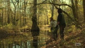 Find Me- Daryl and Leah hunt for fish- AMC, The Walking Dead