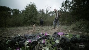 One More- Aaron and Gabriel find burned bodies- AMC, The Walking Dead