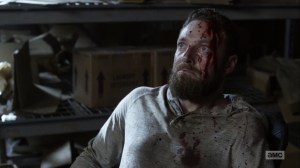 One More- Aaron's reaction after Gabriel kills Mays- AMC, The Walking Dead