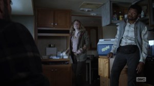 Here's Negan- Franklin and Laura give Negan the treatment that Lucille needs- AMC, The Walking Dead