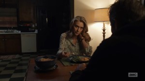 Here's Negan- Lucille tells Negan about her upcoming doctor's appointment- AMC, The Walking Dead