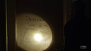 Here's Negan- Negan finds a message from Lucille- AMC, The Walking Dead