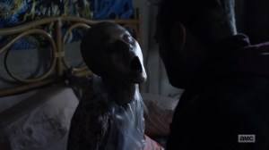 Here's Negan- Negan finds Lucille has turned into a walker- AMC, The Walking Dead