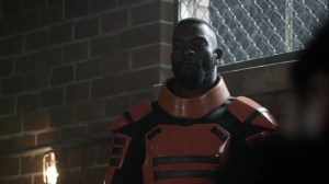 Acheron Part I- Guard in orange armor- AMC, The Walking Dead