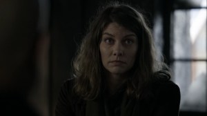 Acheron Part I- Maggie suggests going to Meridian to find more food- AMC, The Walking Dead