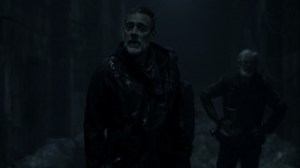 Acheron Part I- Negan says that Maggie brought him out to die- AMC, The Walking Dead