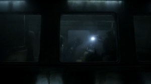 Acheron Part II- Daryl shoots down walkers in the train- AMC, The Walking Dead