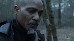 Hunted- Gabriel tells a Reaper that God isn't here anymore- AMC, The Walking Dead