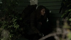 On the Inside- Maggie, Elijah, Negan, and Gabriel escape from the Reapers- AMC, The Walking Dead