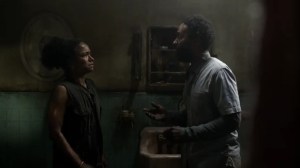 On the Inside- Virgil offers to search the mansion again- AMC, The Walking Dead