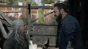 Out of the Ashes- Carol stops Aaron from going down the same dark path that she did- AMC, The Walking Dead