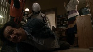 Out of the Ashes- Commonwealth guards place Eugene under arrest- AMC, The Walking Dead