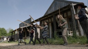 Out of the Ashes- Judith trains the kids in Alexandria- AMC, The Walking Dead