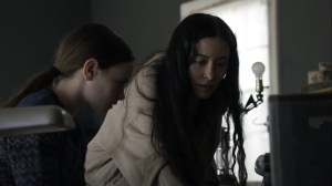 Out of the Ashes- Rosita and Judith receive a radio transmission from Eugene- AMC, The Walking Dead