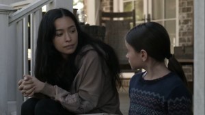 Out of the Ashes- Rostia tells Judith about her own parents- AMC, The Walking Dead