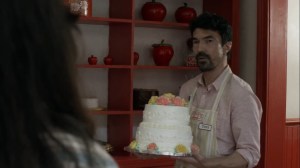 Out of the Ashes- Tomi, played by Ian Anthony Dale, sees Yumiko for the first time in ages- AMC, The Walking Dead