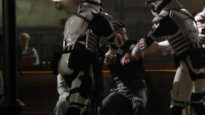 Promises Broken- Commonwealth guards apprehend Tomi- AMC, The Walking Dead