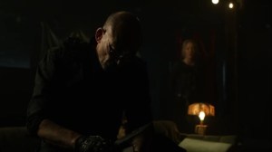 Rendition- Leah tells Pope about Daryl's group- AMC, The Walking Dead