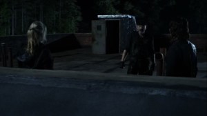 For Blood- Pope asks what Leah and Daryl were talking about- AMC, The Walking Dead