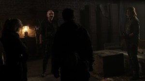 For Blood- Pope is told that the walkers are gone for now- AMC, The Walking Dead