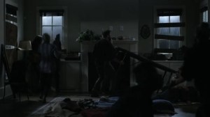 For Blood- Thunderstorm hits Alexandria- AMC, The Walking Dead