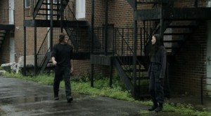New Haunts- Daryl and Rosita talk about their living situations- AMC, The Walking Dead