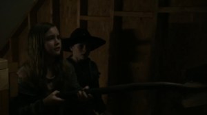 No Other Way- Gracie and Judith still in the closet- AMC, The Walking Dead