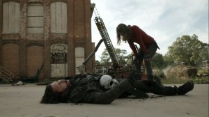 No Other Way- Maggie kills Carver- AMC, The Walking Dead