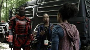 Rogue Element- Connie and Kelly interview Mercer- AMC, The Walking Dead