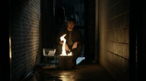 Rogue Element- Eugene burns his novel- AMC, The Walking Dead